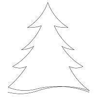 simple pines border 001